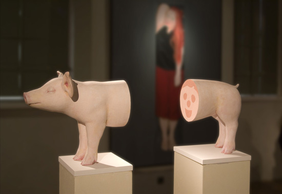 link button to the objects: food