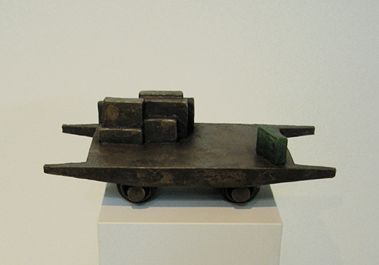 link button to the plastic art: troop wogon - Rottenwagen (bronze)