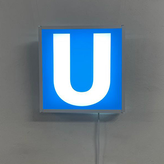 link button to the object: U